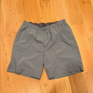 Free Fly Apparel Men's Athletic‎ bout Gray Shorts large